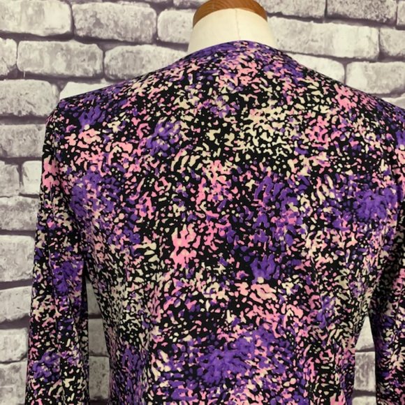 Liz Claiborne Faux Wrap Top Size PL - Picture 7 of 9